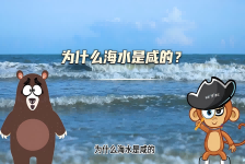 【科学“齐”遇记】为什么海水是咸的？